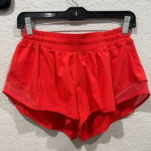 lululemon athletica Red Women's Athletic Shorts
